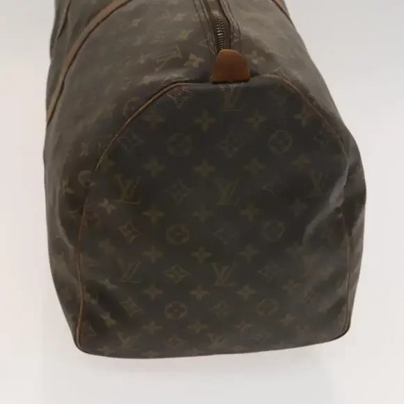 LOUIS VUITTON Monogram Keepall 55 Boston Bag M41424